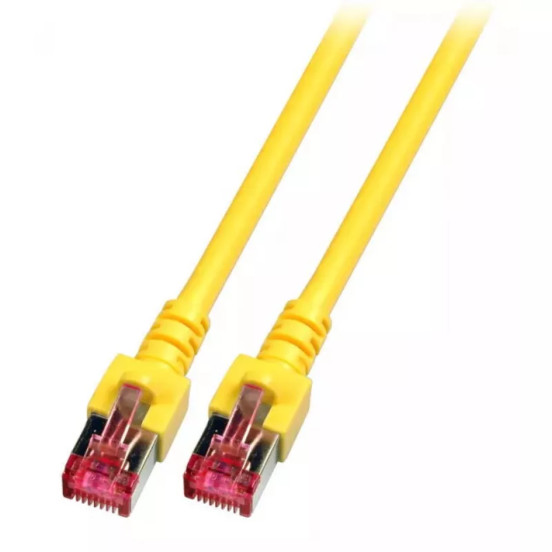 Tinklo kabelis EFB Elektronik K5511.50 RJ-45 Cat6 50 m Geltonas