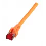 Tinklo kabelis EFB Elektronik K5516.50 RJ-45 Cat6 50 m Oranžinis