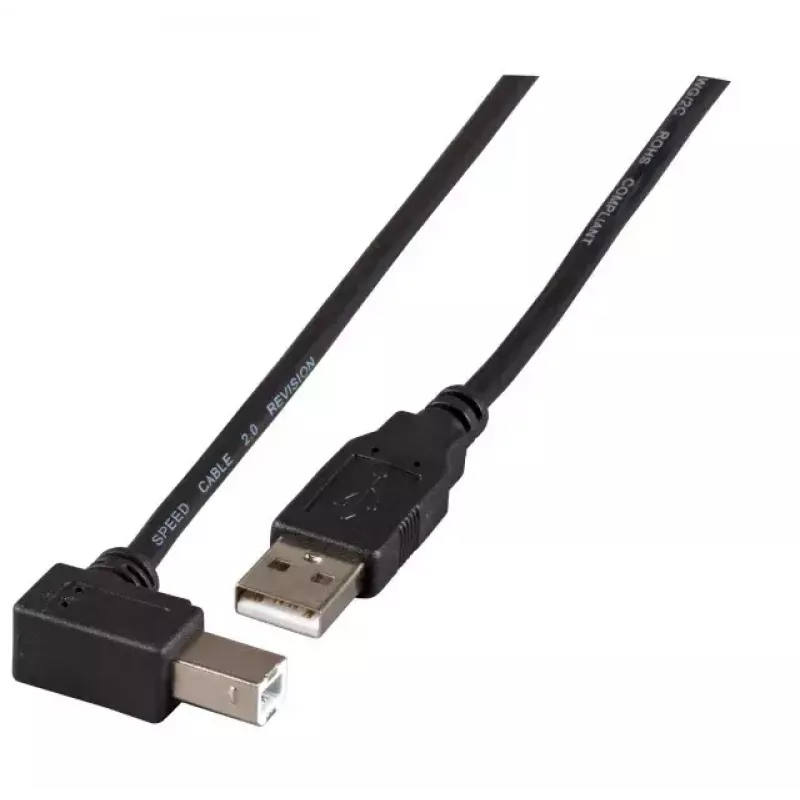 USB laidas EFB Elektronik K5260SW.1,8 1,8 m USB A USB B juodas