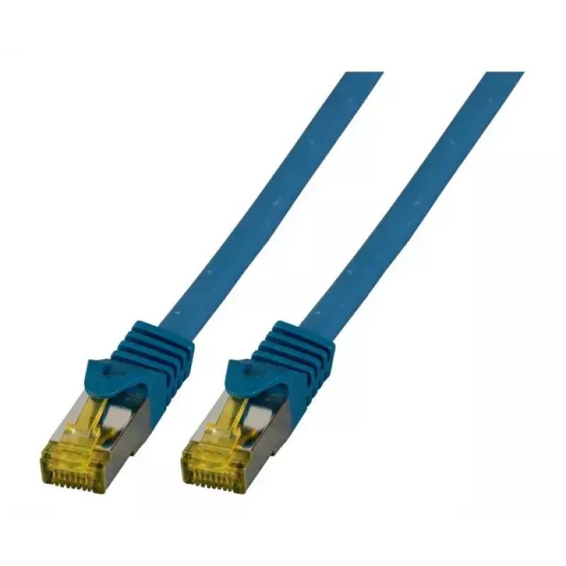 Tinklo kabelis EFB Elektronik MK7001.10BL RJ-45 Cat6a 10 m mėlynas