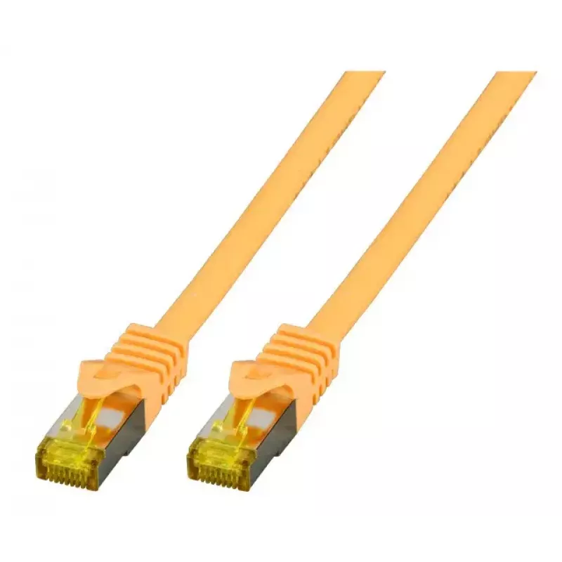 Tinklo kabelis EFB Elektronik MK7001.15Y RJ-45 Cat6a 15 m Geltonas