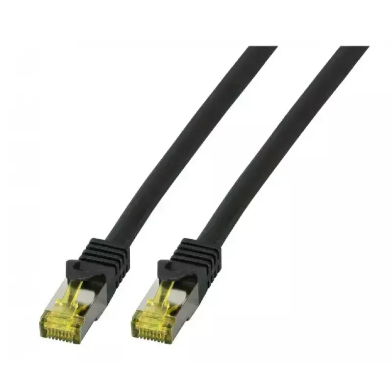 Tinklo kabelis EFB Elektronik MK7001.20B RJ-45 Cat6a 20 m Juodas
