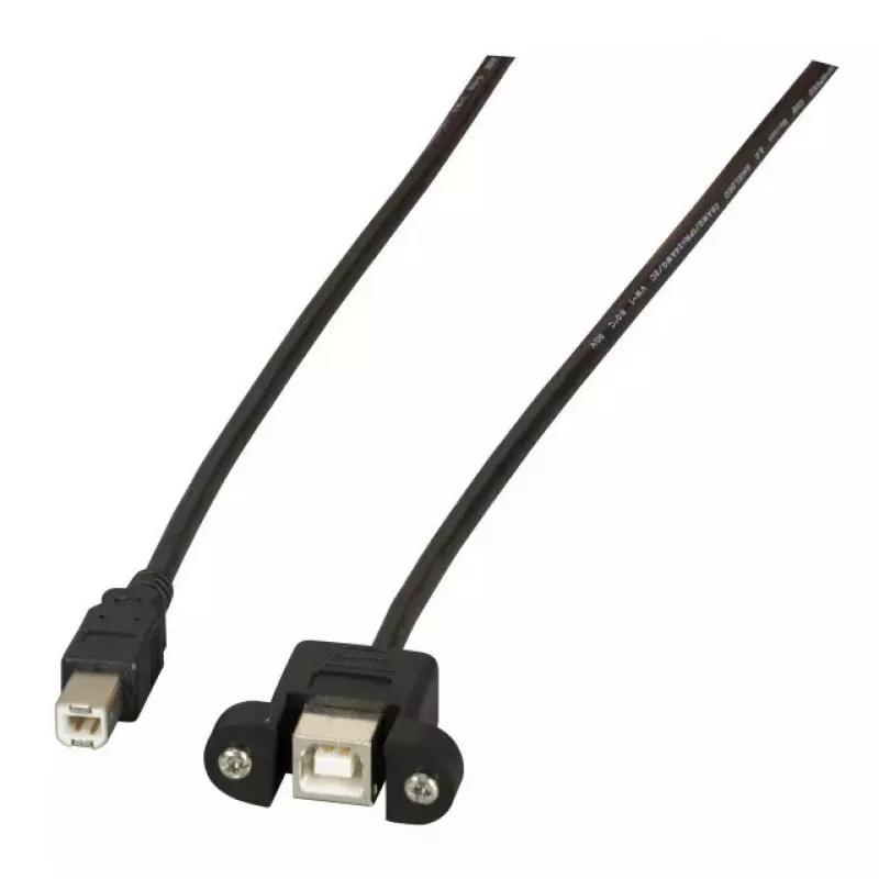 USB kabelis EFB Elektronik K5293SW.0,5V2 0,5 m USB 2.0 juodas