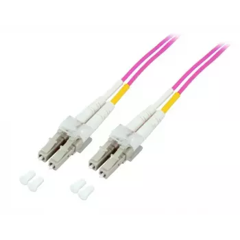 Skaidulinis optinis kabelis EFB Elektronik O0319.50 50 m LC Pink