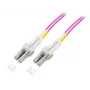 Skaidulinis optinis kabelis EFB Elektronik O0319.50 50 m LC Pink