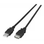 USB A į USB A kabelis EFB Elektronik K5205.3 — USB 2.0, 3 m, juodas