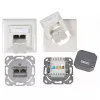 Kištukinis lizdas 2 x RJ-45 EFB Elektronik ET-25211.2V1