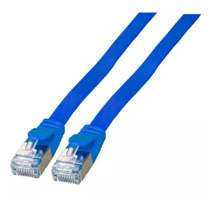 Tinklo kabelis EFB Elektronik K5545BL.5 RJ-45 Cat6a 5 m Mėlynas
