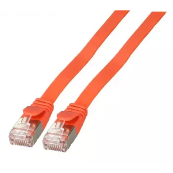 Tinklo kabelis EFB Elektronik K5545RT.1 RJ-45 Cat6a 1 m Raudonas