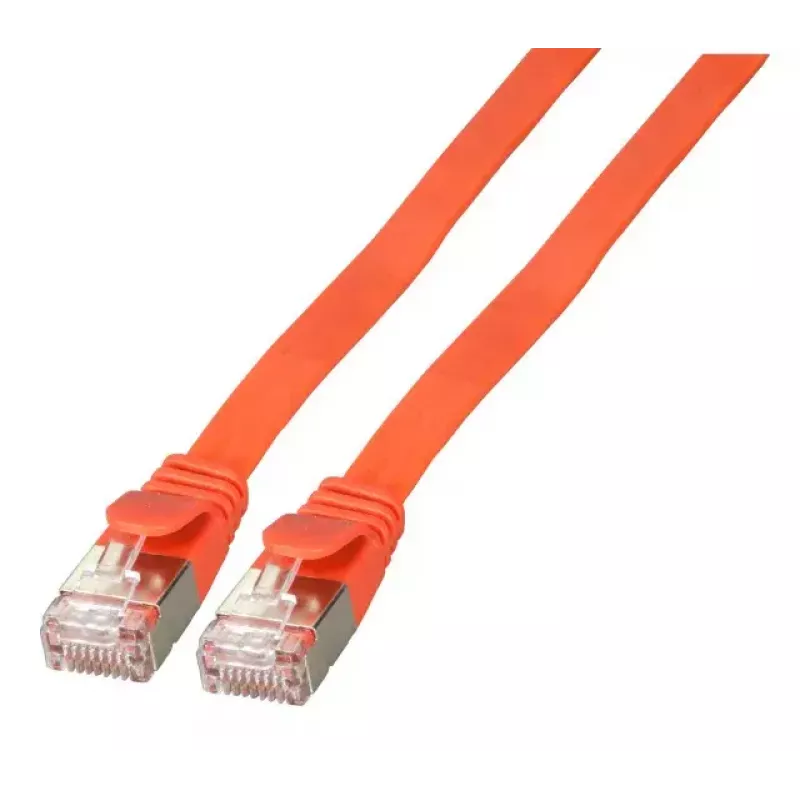 Tinklo kabelis EFB Elektronik K5545RT.1 RJ-45 Cat6a 1 m Raudonas