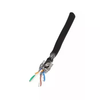 Tinklo kabelis EFB Elektronik MK7104.100B S/FTP Cat7 100 m juodas