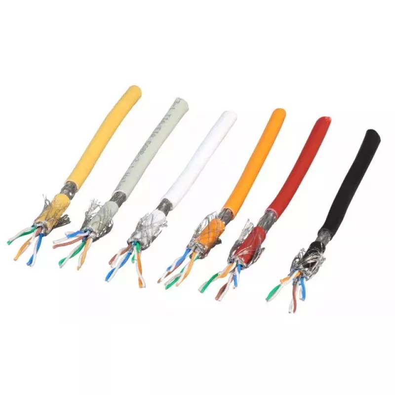 Tinklo kabelis EFB Elektronik MK7104.100GR S/FTP Cat7 100 m žalias