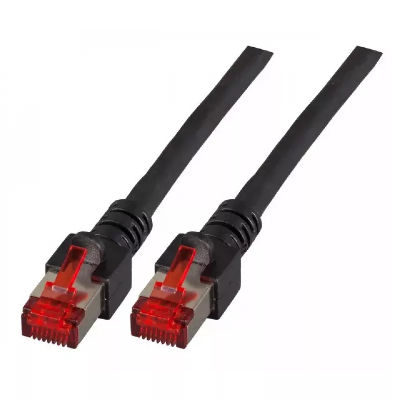 Tinklo kabelis EFB Elektronik K5515.40 Juodas 40 m Cat6 S/FTP