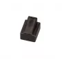 Elektroninė jungties dulkėms atspari apsauginė danglelis EFB Elektronik 88048.1-10 Juoda 1 vnt.