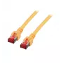 Tinklo kabelis EFB Elektronik K5511.40 Cat6 S/FTP (S-STP) 40 m geltonas RJ-45