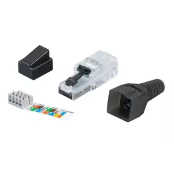 Laido jungtis RJ-45 EFB Elektronik 88035UTP.1 juoda