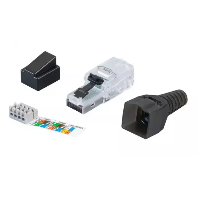 Laido jungtis RJ-45 EFB Elektronik 88035UTP.1 juoda