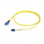 Šviesolaidinis kabelis EFB Elektronik O0360FT.5 — OS2, LC į SC, 5 m, I‑V(ZN) HH, geltonas