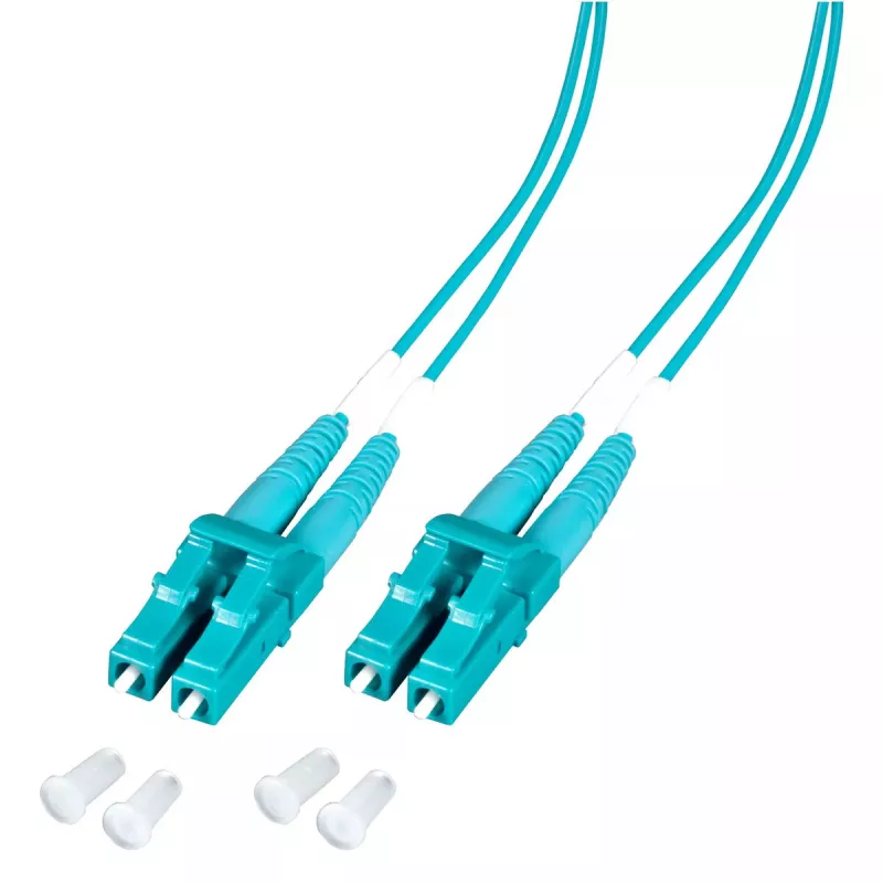 Skaidulinis optinis kabelis EFB Elektronik O0312.1-1.2 LC I-V(ZN) H 1 m Aqua