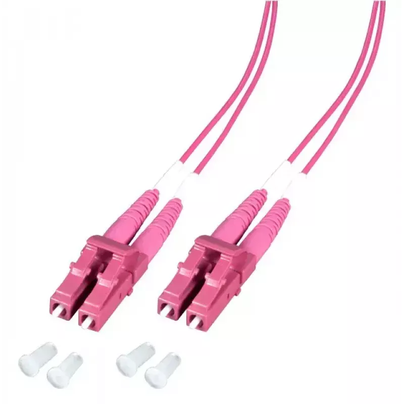 Šviesolaidinis kabelis EFB Elektronik O0319.3-1.2 3 m 2x LC Violetinė