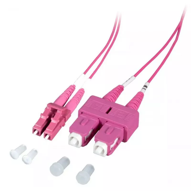 Pluoštinis optinis kabelis EFB Elektronik O0323.1-1.2 1m 2x SC 2x LC