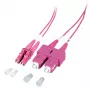 Pluoštinis optinis kabelis EFB Elektronik O0323.1-1.2 1m 2x SC 2x LC