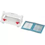 Splaisavimo apsaugos presas EFB Elektronik 53100.5 su 12 užspaudžiamų splaisavimo apsaugų, daugkartinis plastikinis presas