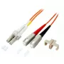 Šviesolaidinis kabelis EFB Elektronik O0320.40 40 m LC SC Oranžinis