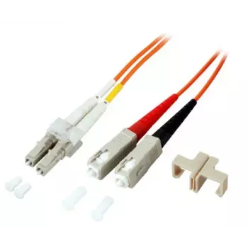 Šviesolaidinis kabelis EFB Elektronik O0320.50 50 m LC SC Oranžinis