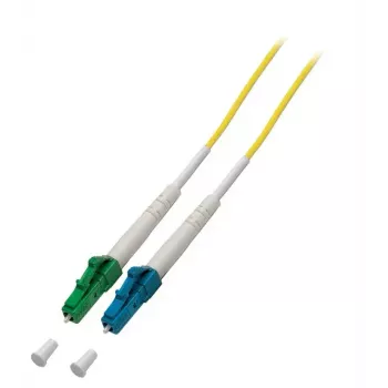 Šviesolaidinis kabelis EFB Elektronik O1403.3, OS2 vienmodis, LC–LC jungtys, 3 m, 9 µm šerdis, geltonas