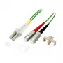 EFB Elektronik O0323.1OM5 šviesolaidinis kabelis 1 m 2x SC 2x LC Žalias