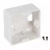 Kištukinių lizdų dėžutės priedas EFB Elektronik ET-25084V3, baltas
