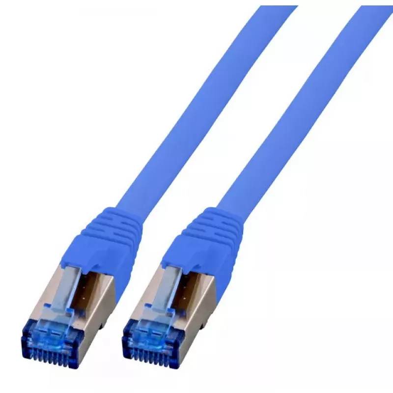 Tinklo kabelis EFB Elektronik K5525FBL.20 RJ-45 Cat6a 20 m Mėlynas