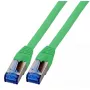 Tinklo kabelis EFB Elektronik K5525FGN.0,15 RJ-45 Cat6a 0,15 m Žalias