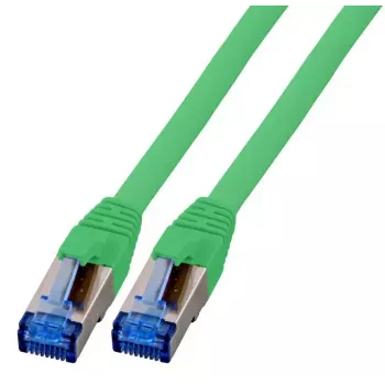 Tinklo kabelis EFB Elektronik K5525FGN.10 RJ-45 Cat6a 10 m žalias