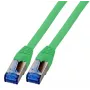 Tinklo kabelis EFB Elektronik K5525FGN.10 RJ-45 Cat6a 10 m žalias