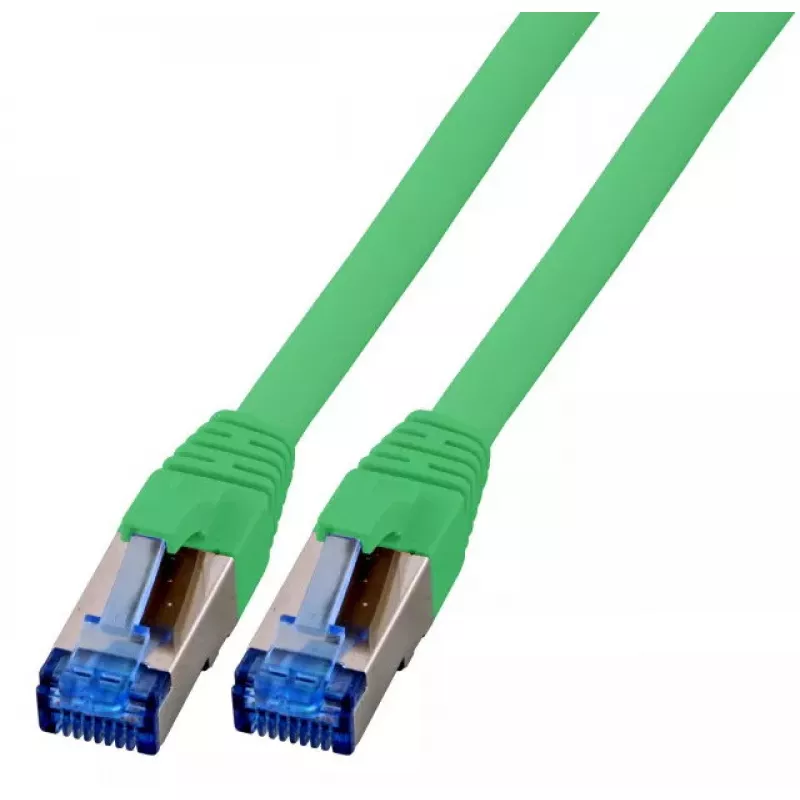 Tinklo kabelis EFB Elektronik K5525FGN.1,5 RJ-45 Cat6a 1,5 m žalias