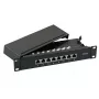 Komutacinis skydelis EFB Elektronik 37737SW.8 RJ-45 10000 Mbit/s juodas 1U