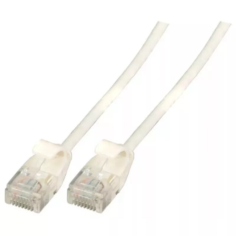 Tinklo kabelis EFB Elektronik K8108SW.1 RJ-45 Cat6a 1 m juodas