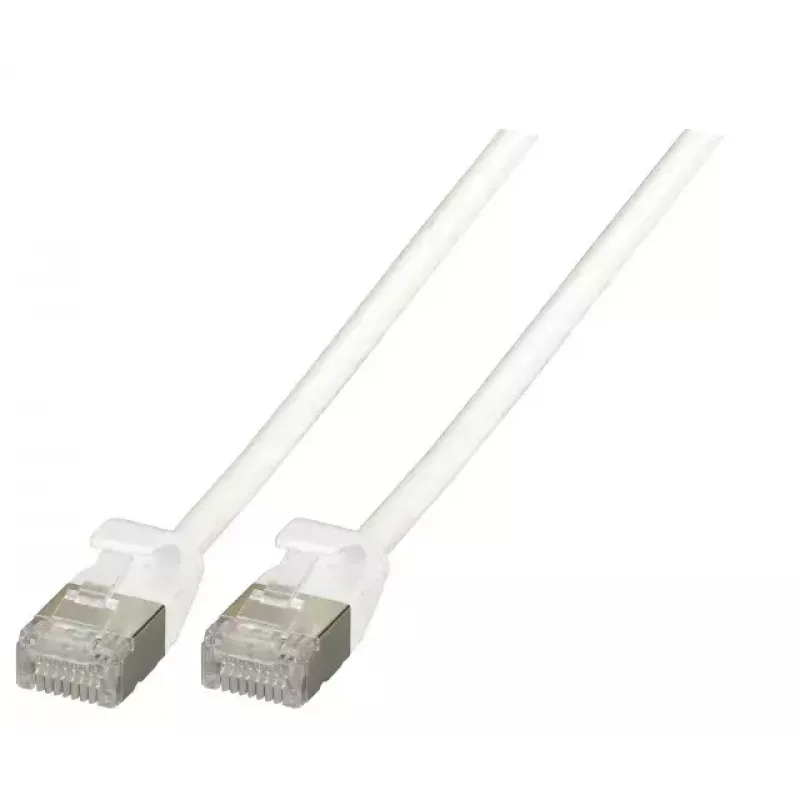 Tinklo kabelis EFB Elektronik K5547WS.1 RJ-45 Cat6a 1 m Baltas