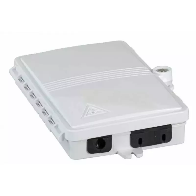 Skaidulinis optinis lauko sieninis paskirstymo dėžutė EFB Elektronik FTTH, 2x SC simplex arba LC duplex, IP65