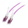 Skaidulinis optinis kabelis EFB Elektronik DJP-LCLCOM4-UNI-5 5 m LC Violet