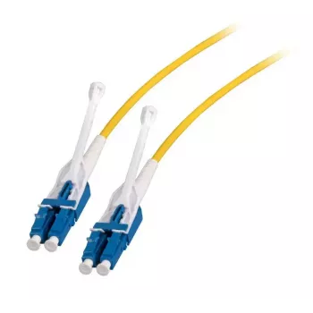 Skaidulinis optinis kabelis EFB Elektronik DJP-LCLCOS2-UNI-2, 2 m, G.657.A1, LC–LC, geltonas