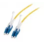 Šviesolaidinis kabelis EFB Elektronik DJP-LCLCOS2-UNI-5 — 5 m, LC į LC, G.657.A1, I-V(ZN) H, pilnas dvipusis, mėlynas/geltonas