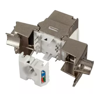 Keystone modulis EFB Elektronik E-20092 Plokščias Sidabrinis RJ-45