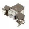 Keystone modulis EFB Elektronik E-20092 Plokščias Sidabrinis RJ-45