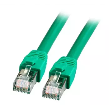 Tinklo kabelis EFB Elektronik K5528GN.7,5 RJ-45 Cat8.1 7,5 m žalias