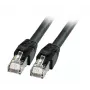 Tinklo kabelis EFB Elektronik RJ45 laidinis kabelis Cat8.1 7,5 m juodas