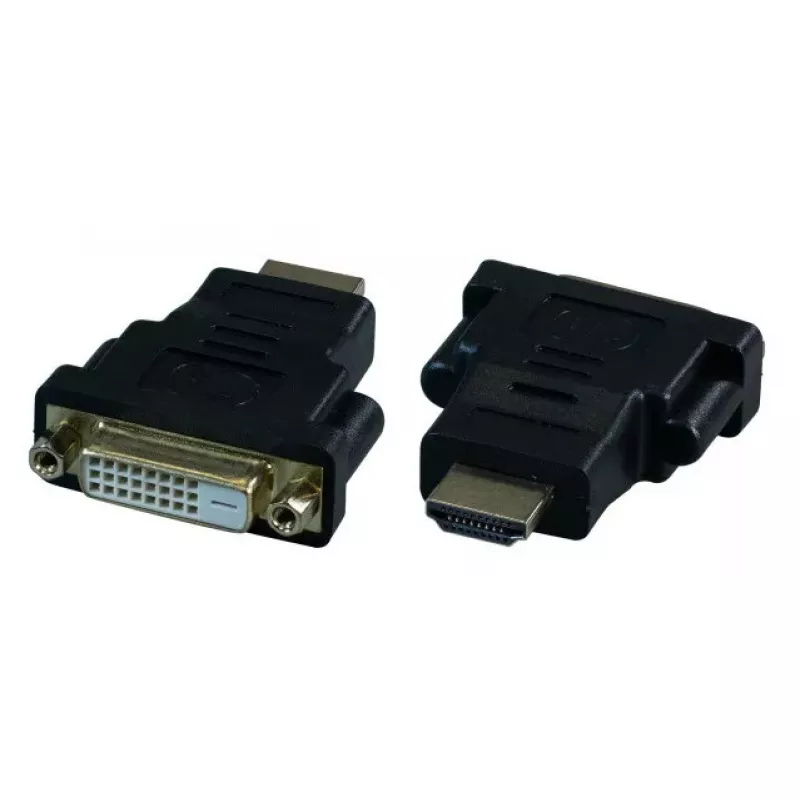 Sąsajos adapterio plokštė EFB Elektronik EB470V2 — HDMI įvestis į DVI-D išvestį, juoda