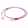 Šviesolaidinis kabelis EFB Elektronik O0323FT.50 50 m LC SC Violetinis